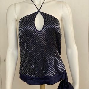 Silk Beaded Top
